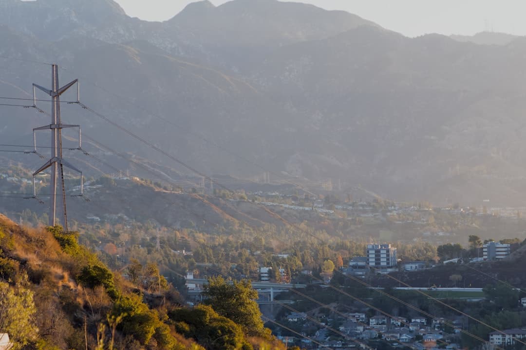 Glendale California skyline
