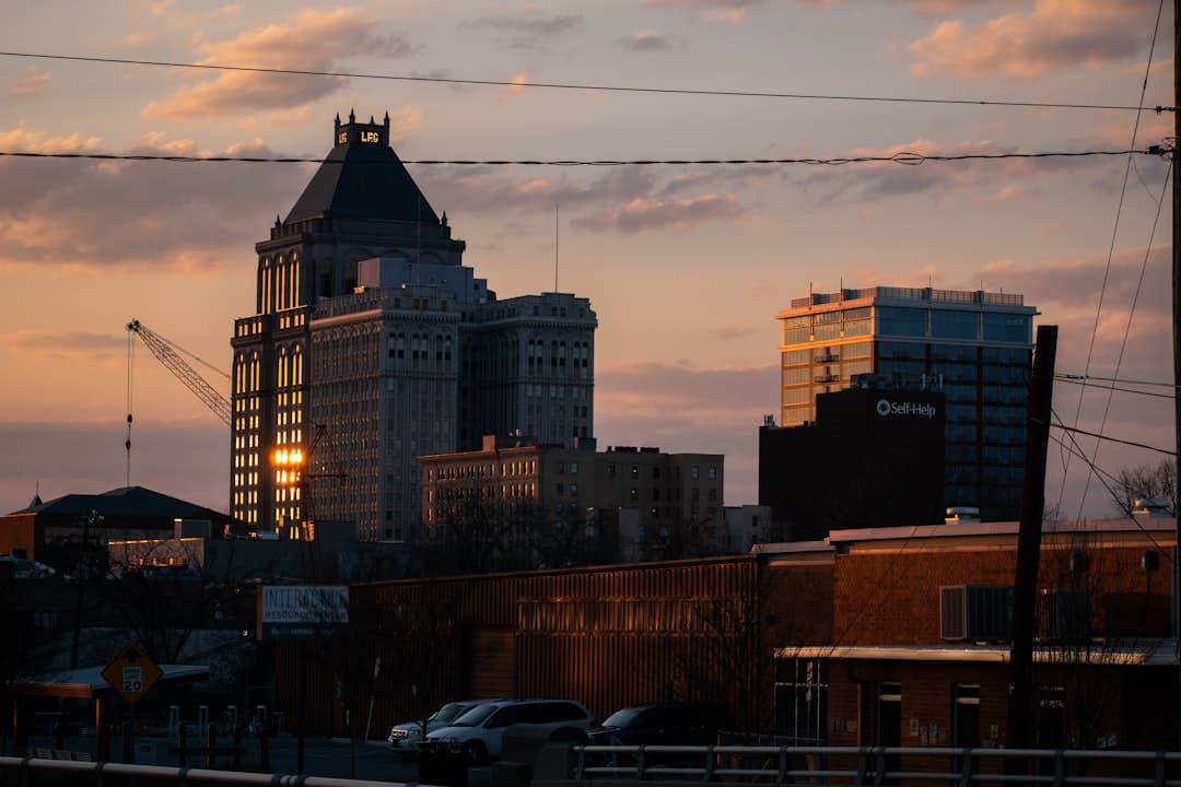 Greensboro skyline