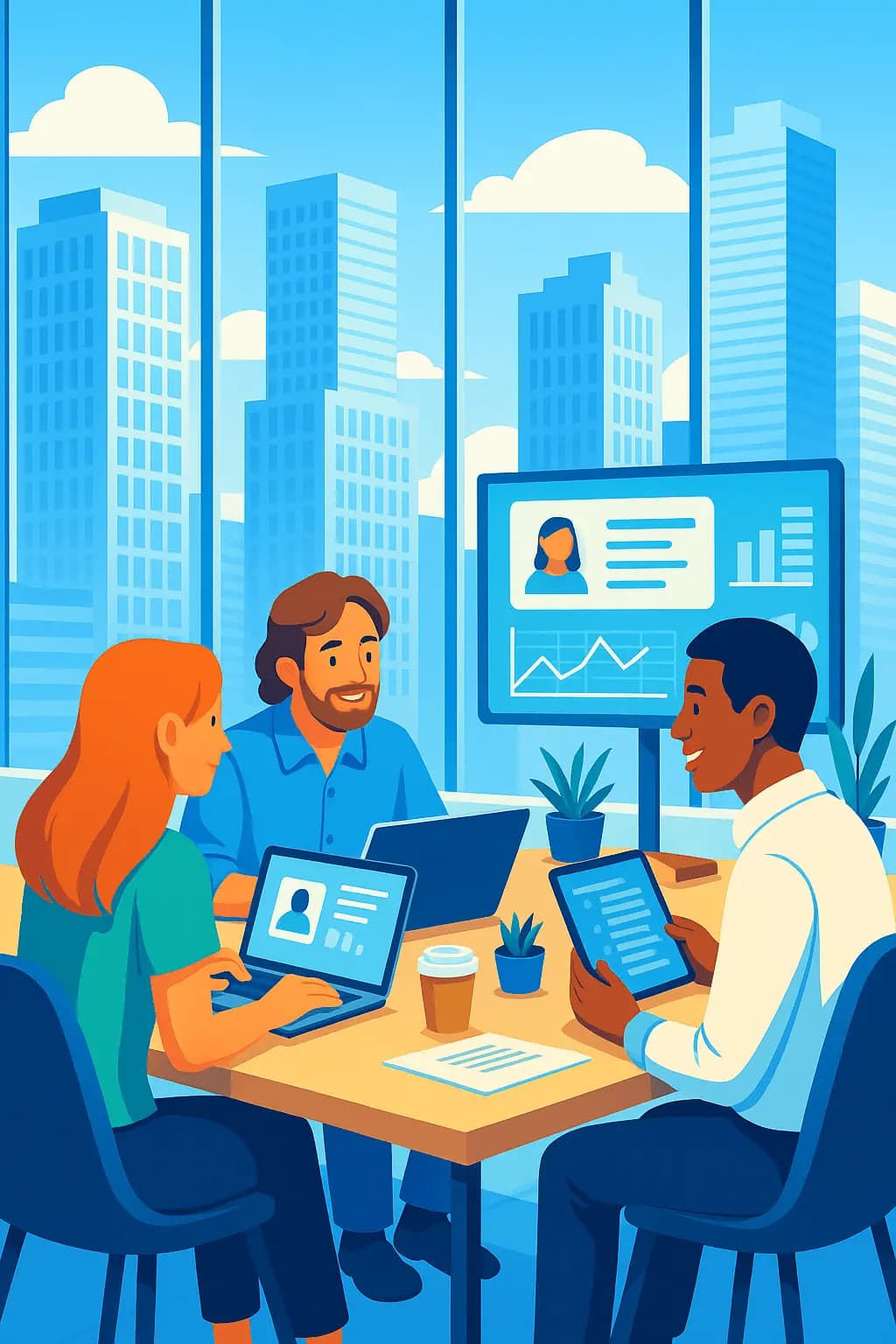 Command center for total visibility illustration