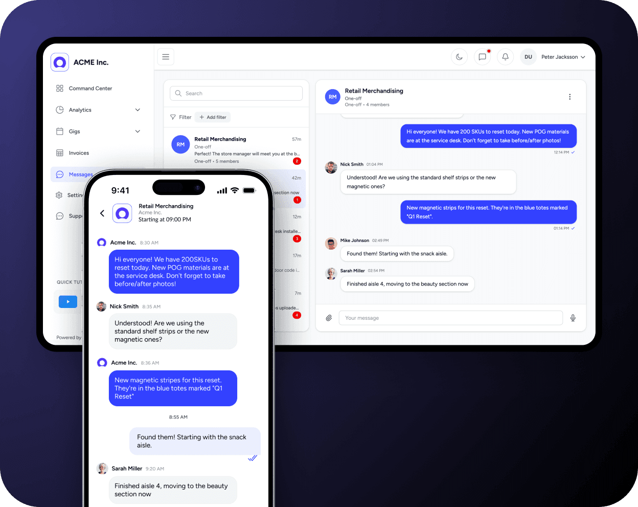 Centralized Messaging