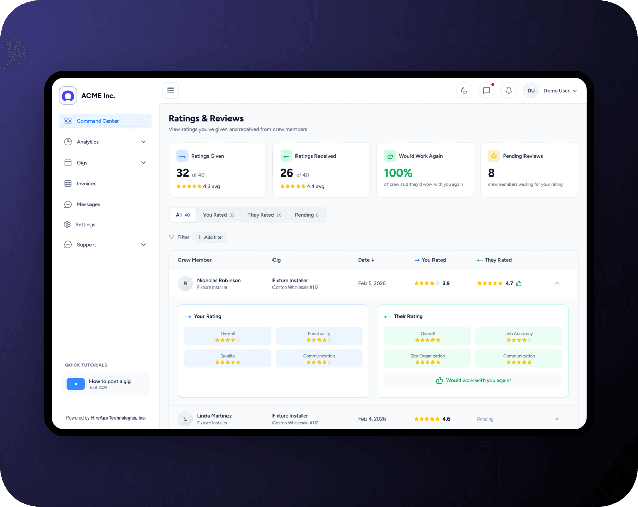 Your Feedback Shapes Who Shows Up Next Time.