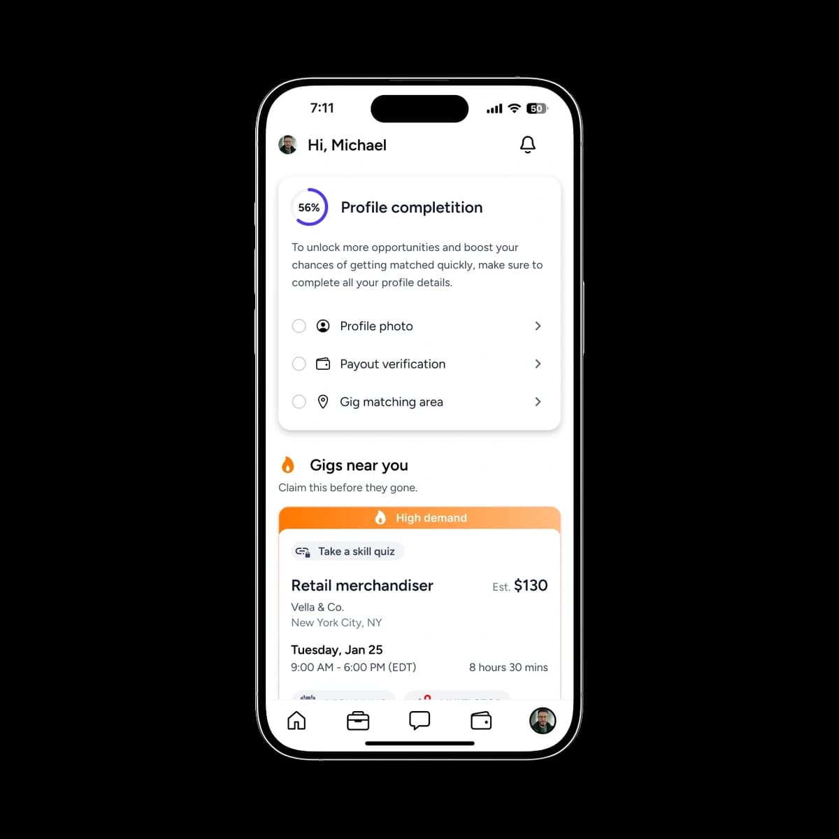 Complete Your Profile